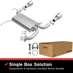 Infiniti FX35 Performance Exhaust - Rear - Magnaflow - BRE Muffler Kit - `03-`08 Infiniti FX35 Performance Exhaust - Rear - Magnaflow - BRE Muffler Kit - `03-`08