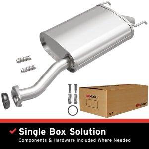 Honda Fit Performance Exhaust - Rear - Magnaflow - BRE Direct-Fit - `07-`08