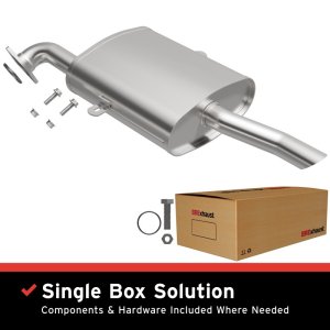 Toyota Corolla Performance Exhaust - Rear - Magnaflow - BRE - `98-`02