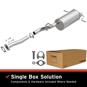 Subaru Forester Performance Exhaust - Rear - Magnaflow - Direct-Fit Muffler Kit - `06-`08