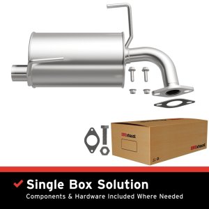 Subaru Forester Performance Exhaust - Rear - Magnaflow - BRE Direct-Fit - `08-`13