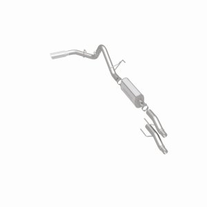 Ford F-150 Performance Exhaust - Magnaflow - Street Series Cat-Back, Single Rear Side Exit - Polished - `11-`14