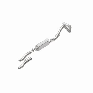 Ford F-150 Performance Exhaust - Magnaflow - Street Series Cat-Back, Single Rear Side Exit - Polished - `11-`14