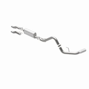 Ford F-150 Performance Exhaust - Magnaflow - Street Series Cat-Back, Single Rear Side Exit - Polished - `11-`14