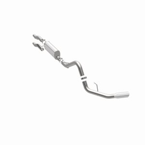 Ford F-150 Performance Exhaust - Magnaflow - Street Series Cat-Back, Single Rear Side Exit - Polished - `11-`14