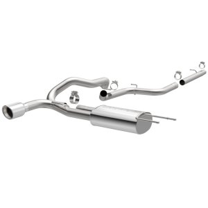Mazda 3 Performance Exhaust - Single Straight Driver Side Rear - Magnaflow - Cat Back - `10-`13