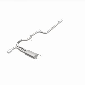 Mazda 3 Performance Exhaust - Single Straight Driver Side Rear - Magnaflow - Cat Back - `10-`13