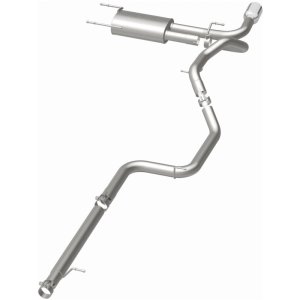 Mazda 3 Performance Exhaust - Single Straight Driver Side Rear - Magnaflow - Cat Back - `10-`13