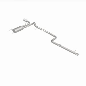 Mazda 3 Performance Exhaust - Single Straight Driver Side Rear - Magnaflow - Cat Back - `10-`13