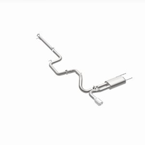 Mazda 3 Performance Exhaust - Single Straight Driver Side Rear - Magnaflow - Cat Back - `10-`13