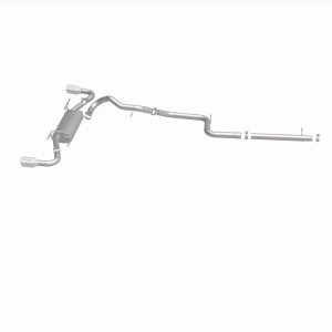Mazda 3 Performance Exhaust - Rear - Magnaflow - Street Series Cat-Back - Polished - `10-`13