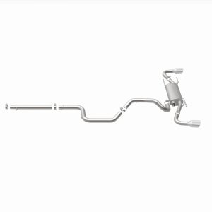 Mazda 3 Performance Exhaust - Rear - Magnaflow - Street Series Cat-Back - Polished - `10-`13