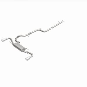 Mazda 3 Performance Exhaust - Rear - Magnaflow - Street Series Cat-Back - Polished - `10-`13