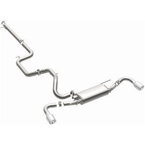 Mazda 3 Performance Exhaust - Rear - Magnaflow - Street Series Cat-Back - Polished - `10-`13