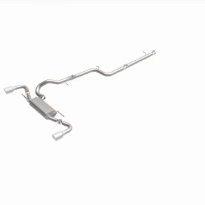 Mazda 3 Performance Exhaust - Rear - Magnaflow - Street Series Cat-Back - Polished - `10-`13