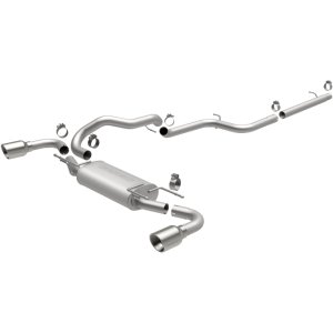 Mazda 3 Performance Exhaust - Rear - Magnaflow - Street Series Cat-Back - Polished - `10-`13
