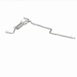 Mazda 3 Performance Exhaust - Rear - Magnaflow - Street Series Cat-Back - Polished - `10-`13