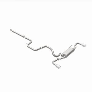 Mazda 3 Performance Exhaust - Rear - Magnaflow - Street Series Cat-Back - Polished - `10-`13