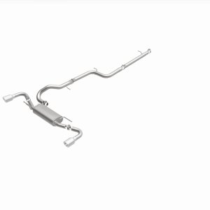 Mazda 3 Performance Exhaust - Rear - Magnaflow - Street Series Cat-Back - Polished - `10-`13