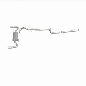Mazda 3 Performance Exhaust - Rear - Magnaflow - Street Series Cat-Back - Polished - `10-`13