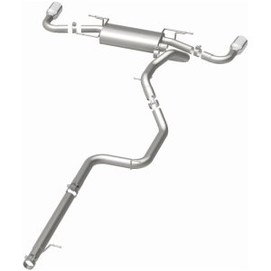 Mazda 3 Performance Exhaust - Rear - Magnaflow - Street Series Cat-Back - Polished - `10-`13