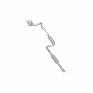 Ford Focus Performance Exhaust - Rear - Magnaflow - Street Series Cat-Back, Dual Center Rear Exit, Stainless Steel, 2.5 in Piping, 4.5 in Polished Tips - Polished - `13-`18