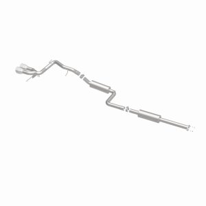 Ford Focus Performance Exhaust - Rear - Magnaflow - Street Series Cat-Back, Dual Center Rear Exit, Stainless Steel, 2.5 in Piping, 4.5 in Polished Tips - Polished - `13-`18