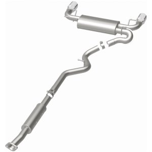 Scion FR S Performance Exhaust - Dual Split Rear - Magnaflow - Cat Back - Stainless - 2013