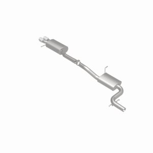 Volkswagen Jetta Performance Exhaust - Rear - Magnaflow - Touring Series Cat-Back, Dual Straight Driver Side Exit, Stainless Steel, 3 in Polished Tips - Polished - `12-`18