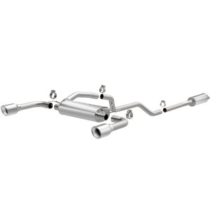 Ford Escape Performance Exhaust - Rear - Magnaflow - Cat Back, Street Series, Dual Split Rear Exit - Polished - `13-`19