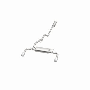 Ford Escape Performance Exhaust - Rear - Magnaflow - Cat Back, Street Series, Dual Split Rear Exit - Polished - `13-`19