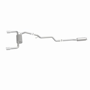 Ford Escape Performance Exhaust - Rear - Magnaflow - Cat Back, Street Series, Dual Split Rear Exit - Polished - `13-`19