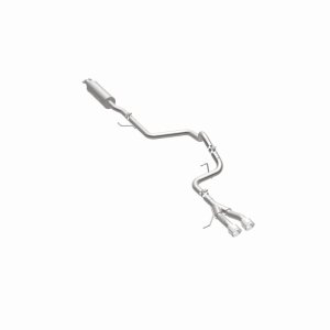 Hyundai Veloster Performance Exhaust - Rear - Magnaflow - Street Series Cat-Back, Dual Center Rear Exit, Polished 4in Tips, 2.5in Piping, Stainless Steel - Polished - `13-`17