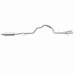 Hyundai Veloster Performance Exhaust - Rear - Magnaflow - Street Series Cat-Back, Dual Center Rear Exit, Polished 4in Tips, 2.5in Piping, Stainless Steel - Polished - `13-`17