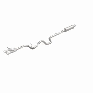 Hyundai Veloster Performance Exhaust - Rear - Magnaflow - Street Series Cat-Back, Dual Center Rear Exit, Polished 4in Tips, 2.5in Piping, Stainless Steel - Polished - `13-`17