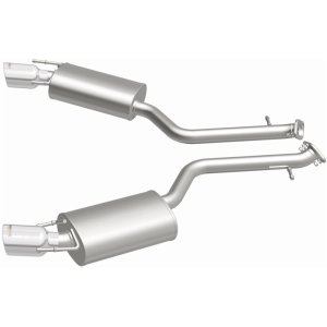Lexus IS350 Performance Exhaust - Rear - Magnaflow - Street Series Axle-Back - Polished - `14-`18