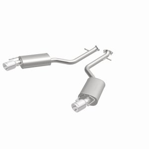 Lexus IS350 Performance Exhaust - Rear - Magnaflow - Street Series Axle-Back - Polished - `14-`18