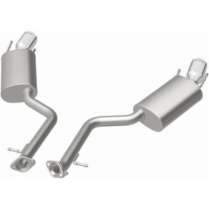 Lexus IS350 Performance Exhaust - Rear - Magnaflow - Street Series Axle-Back - Polished - `14-`18
