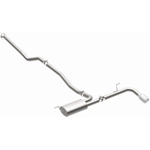 Ford Fusion Performance Exhaust - Single Straight Passenger Side Rear - Magnaflow - Cat Back - `13-`18