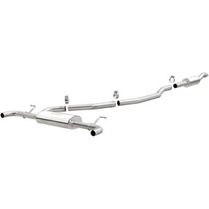 Lincoln MKZ Performance Exhaust - Dual Split Rear - Magnaflow - Street Series Cat-Back - Stainless - `13-`15