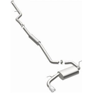 BMW 320i Performance Exhaust - Rear - Magnaflow - Cat Back Single Straight Driver Side Rear Exit - Polished - `13-`18