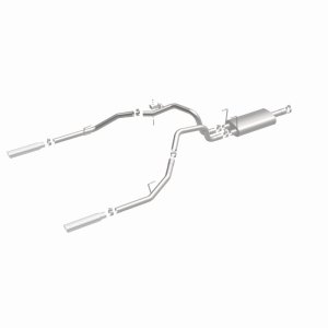 Dodge Ram 1500 Performance Exhaust - Rear - Magnaflow - Cat Back, Dual Split Rear Exit, Street Series - Polished - `09-`13