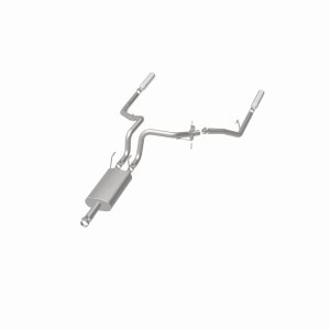 Dodge Ram 1500 Performance Exhaust - Rear - Magnaflow - Cat Back, Dual Split Rear Exit, Street Series - Polished - `09-`13