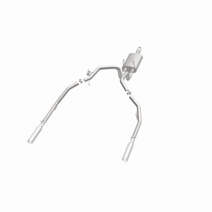 Dodge Ram 1500 Performance Exhaust - Rear - Magnaflow - Cat Back, Dual Split Rear Exit, Street Series - Polished - `09-`13