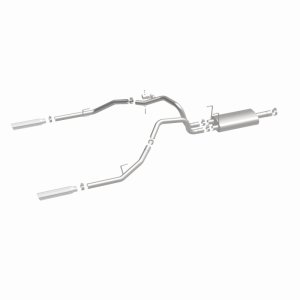 Dodge Ram 1500 Performance Exhaust - Rear - Magnaflow - Cat Back, Dual Split Rear Exit, Street Series - Polished - `09-`13