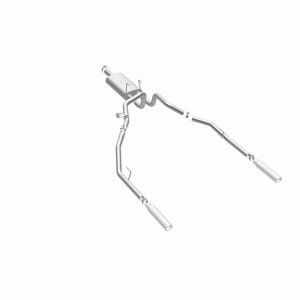 Dodge Ram 1500 Performance Exhaust - Rear - Magnaflow - Cat Back, Dual Split Rear Exit, Street Series - Polished - `09-`13