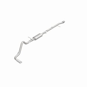 Chevrolet Silverado Performance Exhaust - Single Passenger Side Rear Exit - Magnaflow - Street Series Cat Back - 2014