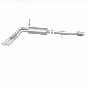 Chevrolet Silverado Performance Exhaust - Same Side Before Passenger Rear Tire - Magnaflow - Street Series Cat-Back - Polished - 2014