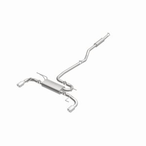 Mazda 3 Performance Exhaust - Rear - Magnaflow - Street Series Cat-Back - Polished - `14-`18