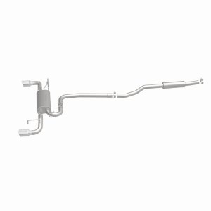 Mazda 3 Performance Exhaust - Rear - Magnaflow - Street Series Cat-Back - Polished - `14-`18